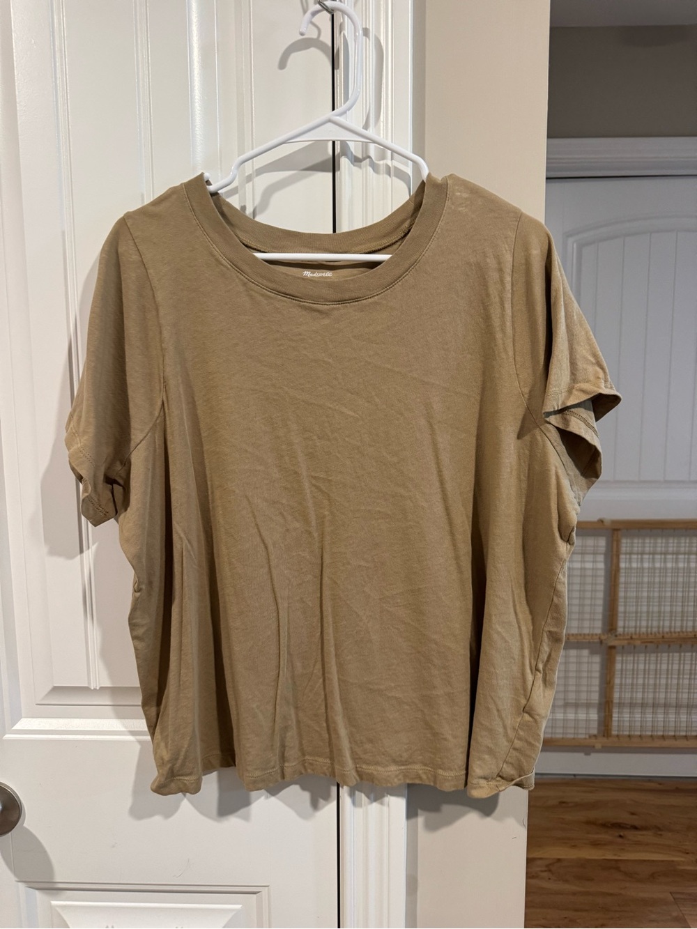 Madewell Boxy Crop Tee